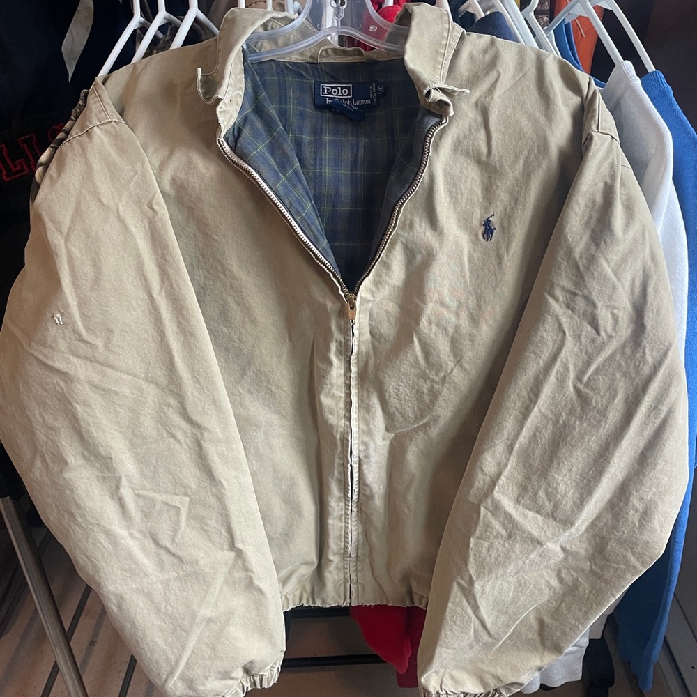 Vintage Polo Ralph Lauren Men's Harrington bomber jacket